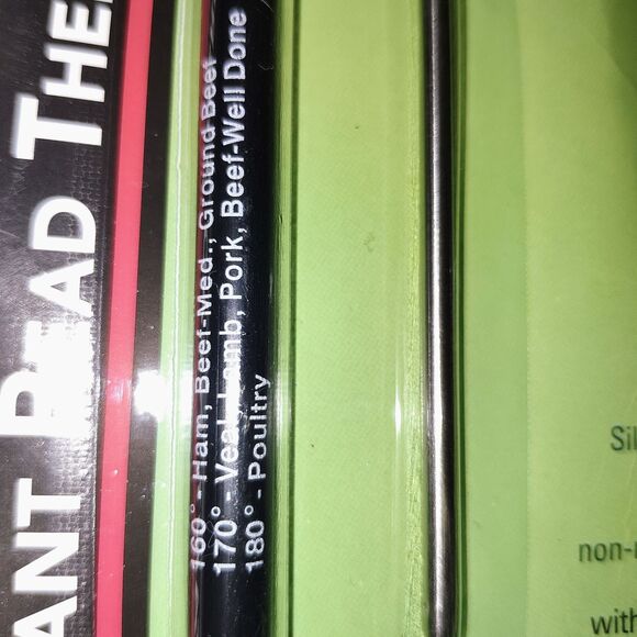 Instant Read Thermometer Large Dial, Dishwasher Save, Analog - Picture 3 of 5